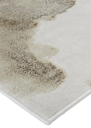 The Rug Corner Feizy Aura Modern Abstract - Ivory/Tan/Gray  