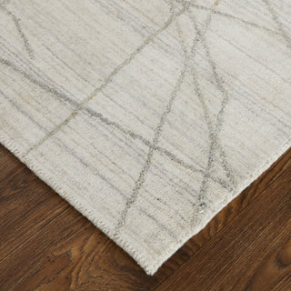 The Rug Corner Feizy Whitton Modern Abstract - Ivory/Gray  Whitton Modern Abstract - Ivory/Gray