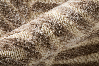 Colton Modern Animal Print - Taupe/Tan