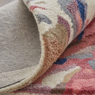 Dafney Transitional Floral & Botanical - Blue/Pink/Gray