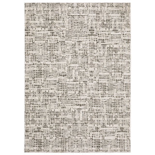 Nebulous Ivory/Grey Area Rug 2060W
