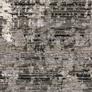 Nebulous Grey/Beige Area Rug 4151N