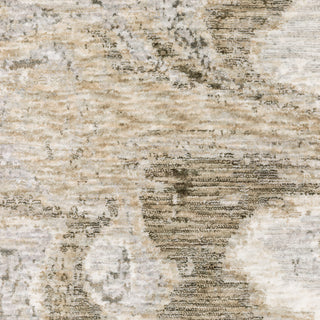 Nebulous Beige/Ivory Area Rug 530E9