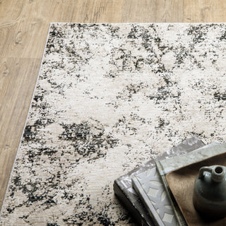 Nebulous Ivory/Grey Area Rug 561E9