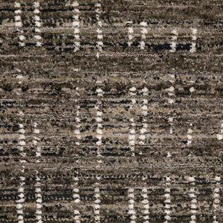 Nebulous Charcoal/Grey Area Rug 751D9