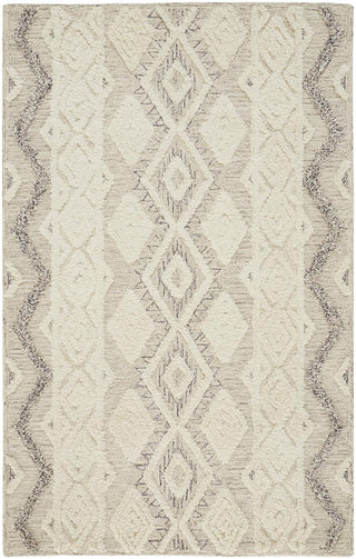 Anica Transitional Geometric - Ivory/Taupe/Gray