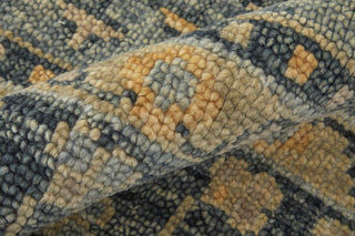 The Rug Corner Feizy Fillmore Transitional Medallion - Blue/Gray  