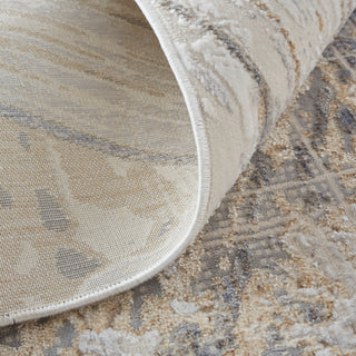 The Rug Corner Feizy Laina Transitional Abstract - Tan/Ivory/Gray  Laina Transitional Abstract - Tan/Ivory/Gray