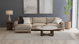 Enzo Transitional Geometric - Tan/Ivory