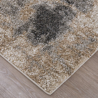The Rug Corner Feizy Richmond Modern Abstract - Tan/Gray  