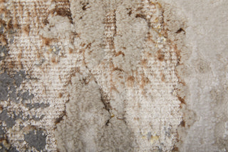 Aura Modern Abstract - Ivory/Gold/Brown