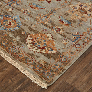 Leylan Transitional Floral & Botanical - Brown/Tan/Gray