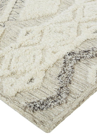Anica Transitional Geometric - Ivory/Taupe/Gray