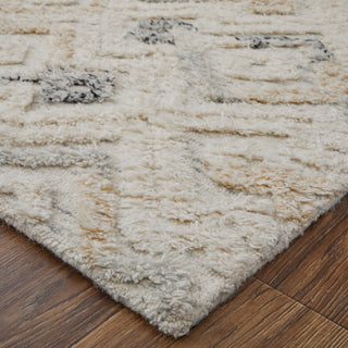 Anica Transitional Moroccan - Ivory/Gray/Black