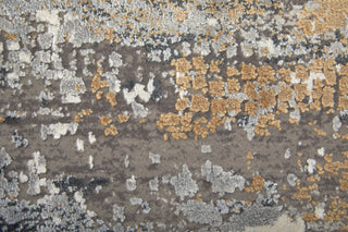 The Rug Corner Feizy Cadiz Modern Abstract - Ivory/Gray/Gold  