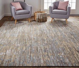 Conroe Modern Abstract - Brown/Gray