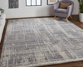 The Rug Corner Feizy Alford Modern Abstract - Gray/Ivory/Taupe  