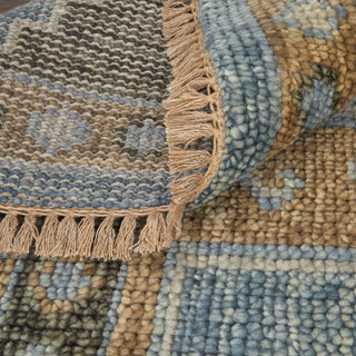 The Rug Corner Feizy Fillmore Traditional Medallion - Blue/Green  Fillmore Traditional Medallion - Blue/Green