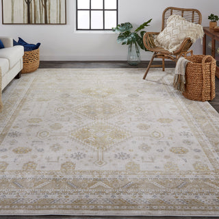 Aura Modern Persian - Gold/Ivory