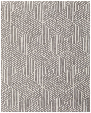 The Rug Corner Feizy Lytton Modern Geometric - Gray/Ivory  Lytton Modern Geometric - Gray/Ivory