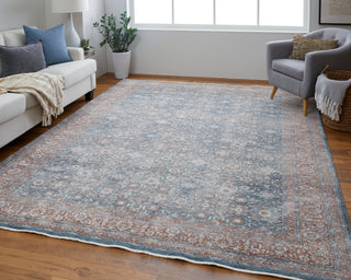 Marquette Transitional Oriental - Blue/Red