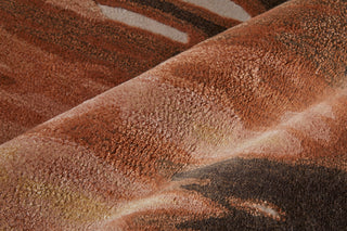 Anya Transitional Abstract - Red/Brown/Orange