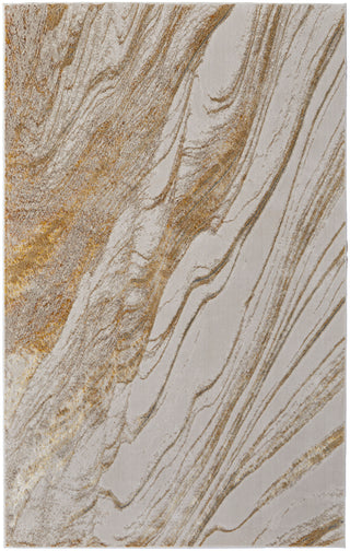 Aura Modern Abstract - Ivory/Taupe/Gold