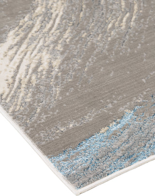 The Rug Corner Feizy Azure Modern Abstract - Gray/Ivory/Blue  Azure Modern Abstract - Gray/Ivory/Blue