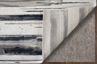 Micah Modern Abstract - Silver/Gray/Black