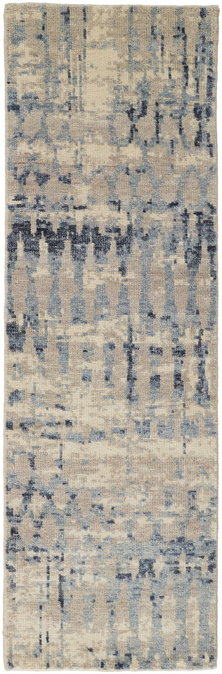The Rug Corner Feizy Palomar Transitional Abstract - Blue/Tan  Palomar Transitional Abstract - Blue/Tan
