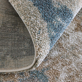 Richmond Modern Abstract - Gray/White/Blue