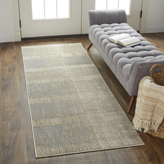 Aura Modern Abstract - Gray/Ivory