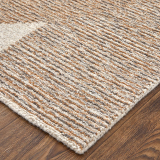 Pollock Modern Watercolor - Brown/Tan/Ivory