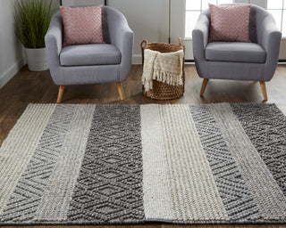 Berkeley Transitional Stripes - Gray/Taupe/Tan