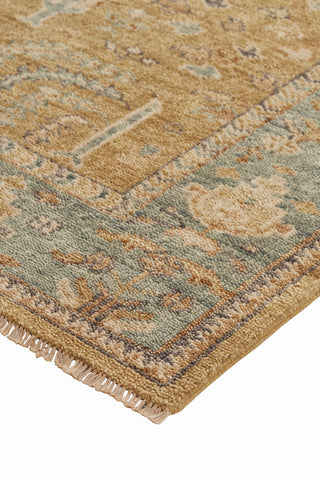 The Rug Corner Feizy Carrington Traditional Oriental - Gold/Blue/Gray  Carrington Traditional Oriental - Gold/Blue/Gray