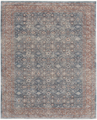 Marquette Transitional Oriental - Blue/Red