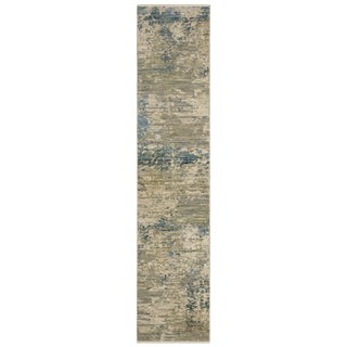 The Rug Corner Oriental Weavers Soleri Beige/Blue Area Rug SOL07 Contemporary 