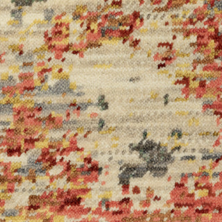 The Rug Corner Oriental Weavers Soleri Beige/Pink Area Rug SOL10 Contemporary 