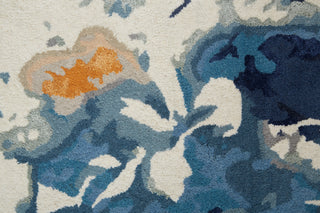 The Rug Corner Feizy Dafney Transitional Floral & Botanical - Blue  