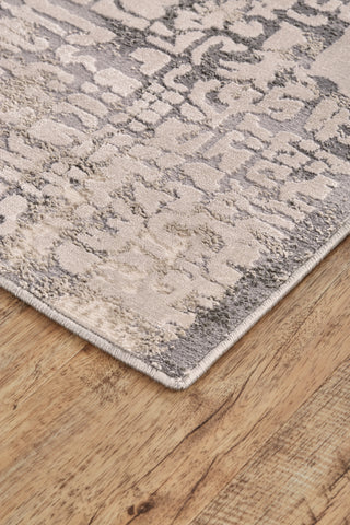 The Rug Corner Feizy Prasad Modern Abstract - Gray/Ivory  Prasad Modern Abstract - Gray/Ivory