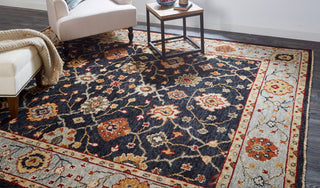 Carrington Traditional Oriental - Black/Gold/Gray