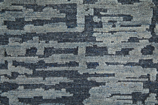 Berwyn Modern Abstract - Blue/Silver/Gray