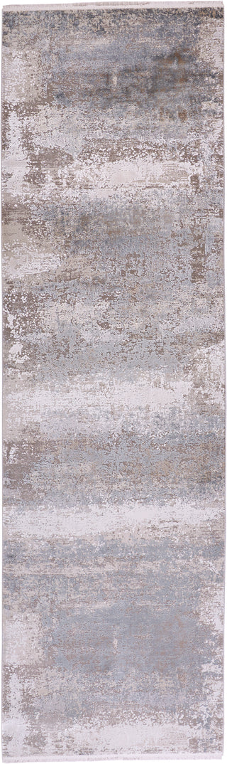The Rug Corner Feizy Cadiz Modern Abstract - Taupe/Gray/Silver  