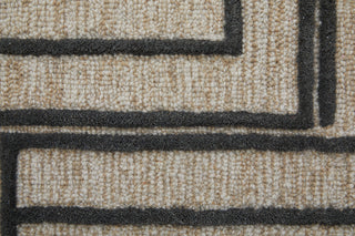 The Rug Corner Feizy Gansett Modern Geometric - Tan/Brown  Gansett Modern Geometric - Tan/Brown
