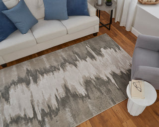 Micah Modern Abstract - Gray/Taupe/Ivory