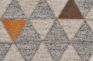 Fannin Transitional Geometric - Gray/Ivory/Brown