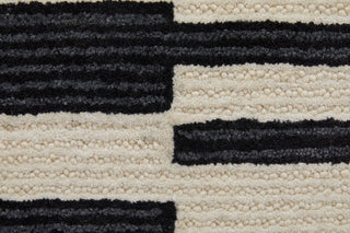 Maguire Transitional Abstract - Ivory/Black
