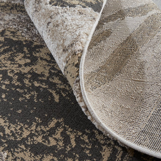 Vancouver Modern Abstract - Ivory/Brown/Taupe