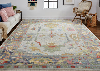 Karina Traditional Persian - Blue/Gray/Gold