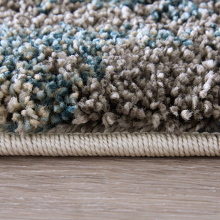 Richmond Modern Abstract - Gray/White/Blue